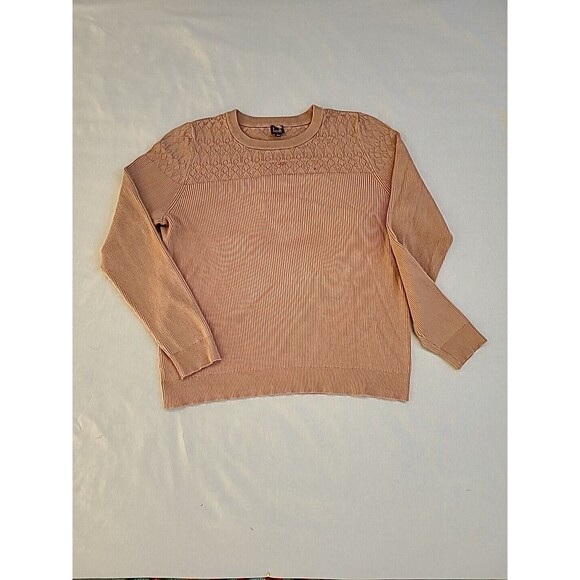 LEE Wrangler Retro Womens  Brown Long Sleeve  Pullover Sweater Size L - Picture 2 of 8